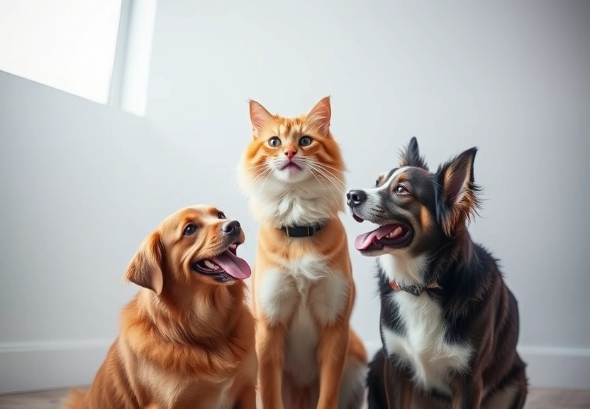 Representação visual de Dogs and Cat Take on the Invisible Wall Prank in a Hilarious Showdown