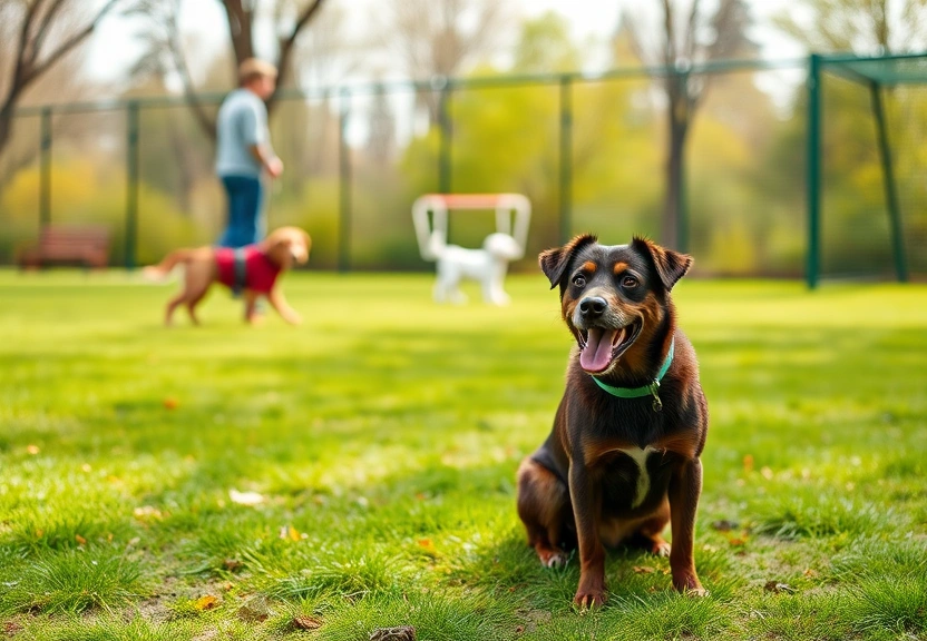 Representação visual de Revolutionizing Dog Parks: Innovative Spaces for Our Beloved Pups to Play