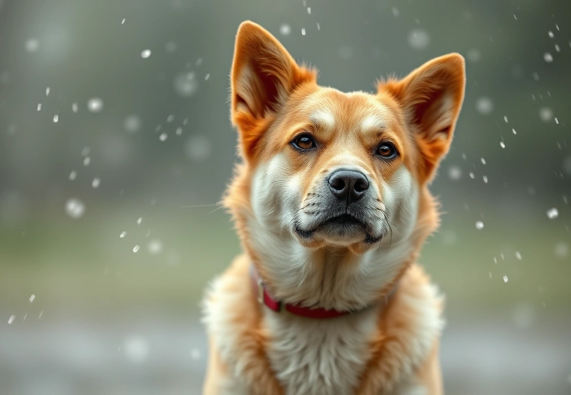 Representação visual de Discover 13 Calm Dog Breeds That Stay Relaxed During Stormy Weather