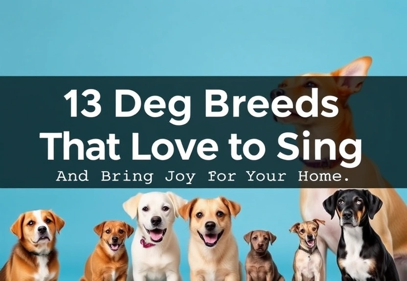Representação visual de Discover 13 Dog Breeds That Love to Sing and Bring Joy to Your Home