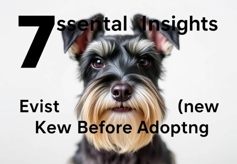 Representação visual de 7 Essential Insights Every Future Schnauzer Owner Must Know Before Adopting