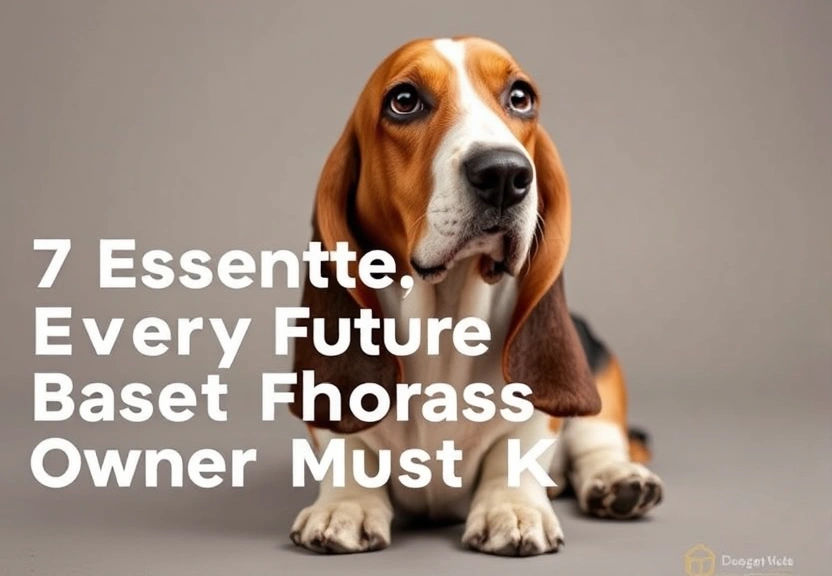 Representação visual de 7 Essential Insights Every Future Basset Hound Owner Must Know