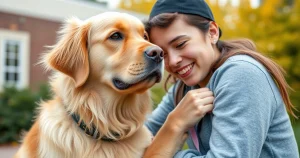 Golden Retriever’s Heartwarming Reunion with College Student Goes Viral