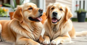 Heartwarming Friendship: Golden Retrievers Share an Unbreakable Bond Next Door